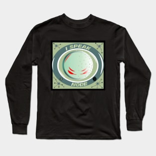 Villain Minded-I Speak Node Long Sleeve T-Shirt